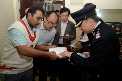 Fire Safety Bus Parade (9 December 2012)