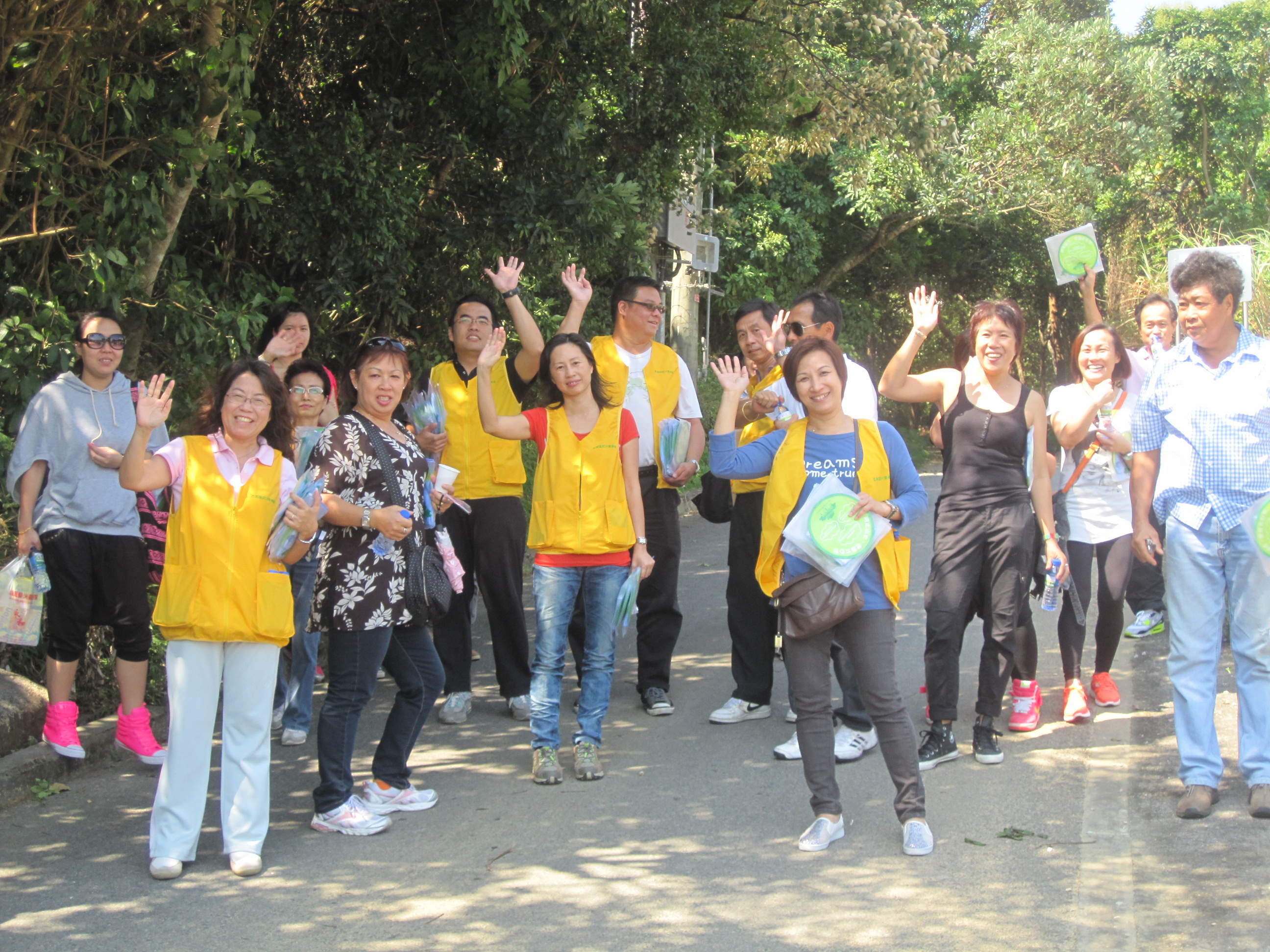 Chung Yeung Publicity of Hillfire Prevention (20, 21 and 23 October 2012) 