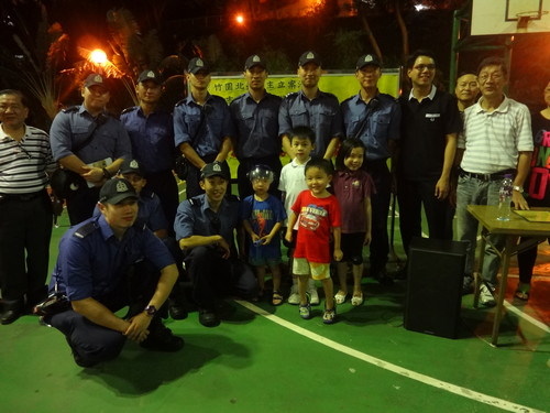 Fire drill cum fire safety talk at Yung Yuen House, Chuk Yuen North Estate (27 September 2013)