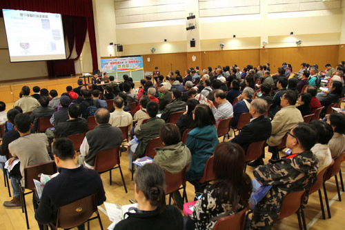 Briefing Sessions on 'Mandatory Building Inspection Scheme' and 'Mandatory Window Inspection Scheme' in Sha Tin　（4 & 17 March 2014）