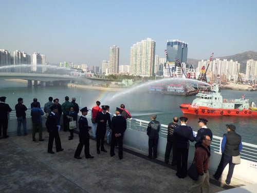 Publicity Activity on Fire Safety at Typhoon Shelter (Lunar New Year) （16 January 2014）