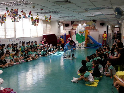 Wan Chai District Schools Drama Tour on Fire Safety (24 January 2014)