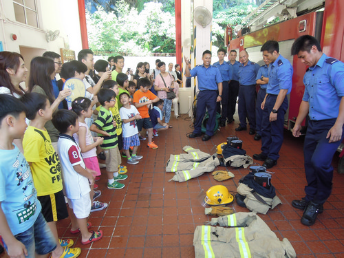 Visit to Sai Wan Ho Fire Station (24 August 2014)