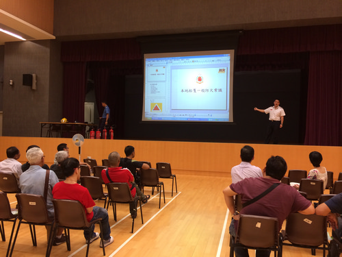 Publicity Activity on Fire Safety at Typhoon Shelter (Fishing Moratorium) – Fire talk (3.7. 2014)