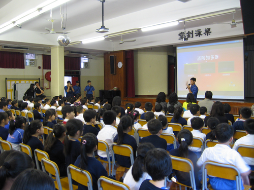Publicity of Fire Safety cum Fire Drills in School (5 November 2014 and 12 November 2014)