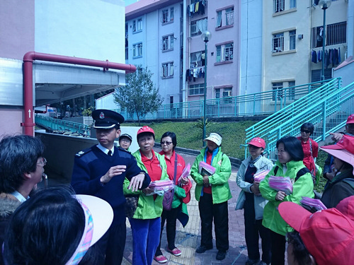 Typhoon Shelter Fire Safety Promotion Activity (11 February 2015)