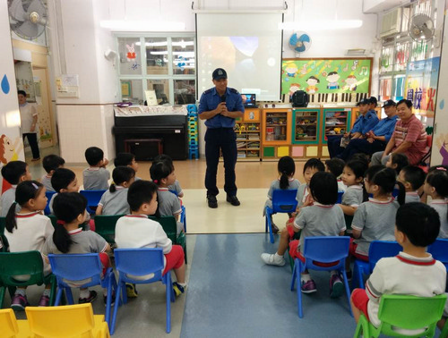 Fire safety promotion for schools (October to December 2015)