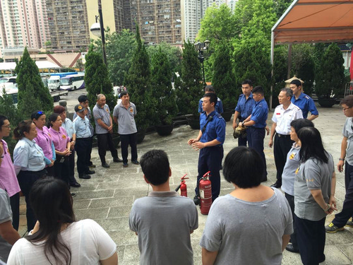 Fire Drills and Fire Safety Talks (1 September 2015)