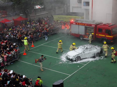 Wong Tai Sin Fire Station Open Day cum Fire Safety Carnival (10 January 2016)