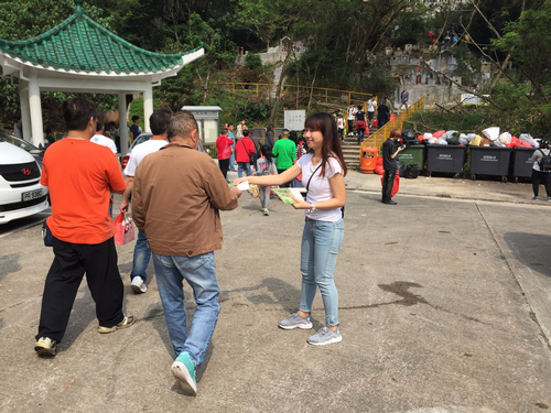Publicity Activity on Fire Safety at Ching Ming Festival (3 and 4 April 2016)