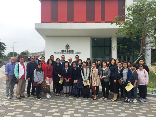 Visit to Fire and Ambulance Services Education Centre cum Museum (11 November 2016)