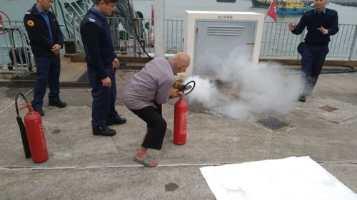 Publicity Campaign of Fire Safety for Typhoon Shelter (28 January 2018)