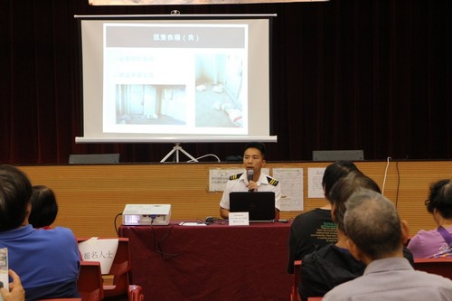 Sham Shui Po District-led Actions Scheme – Tea Reception on Building Management (Introduction on Improvement of Environmental Hygiene and Pest Control) (18 October 2018)