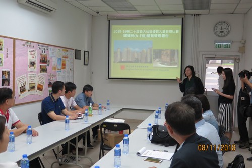 November 2018
                        On-site assessments of the 20th Wong Tai Sin District Quality Building Management Competition