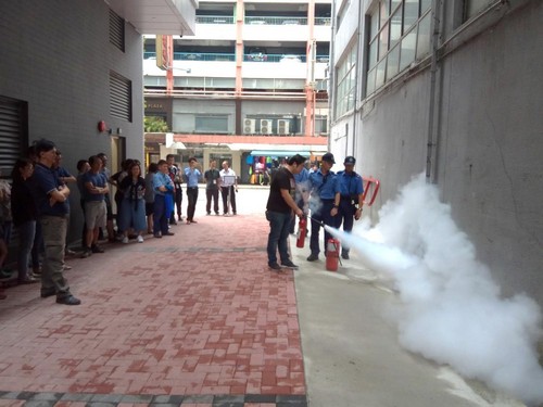 Fire Drills and Fire Safety Talks (9 October 2018)