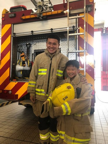 Visit to Sheung Wan Fire Station and Fireboat Elite (6 October 2019)
                        