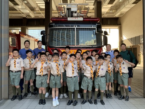 Visit to Fire Services Department's facilities (8 November 2019)