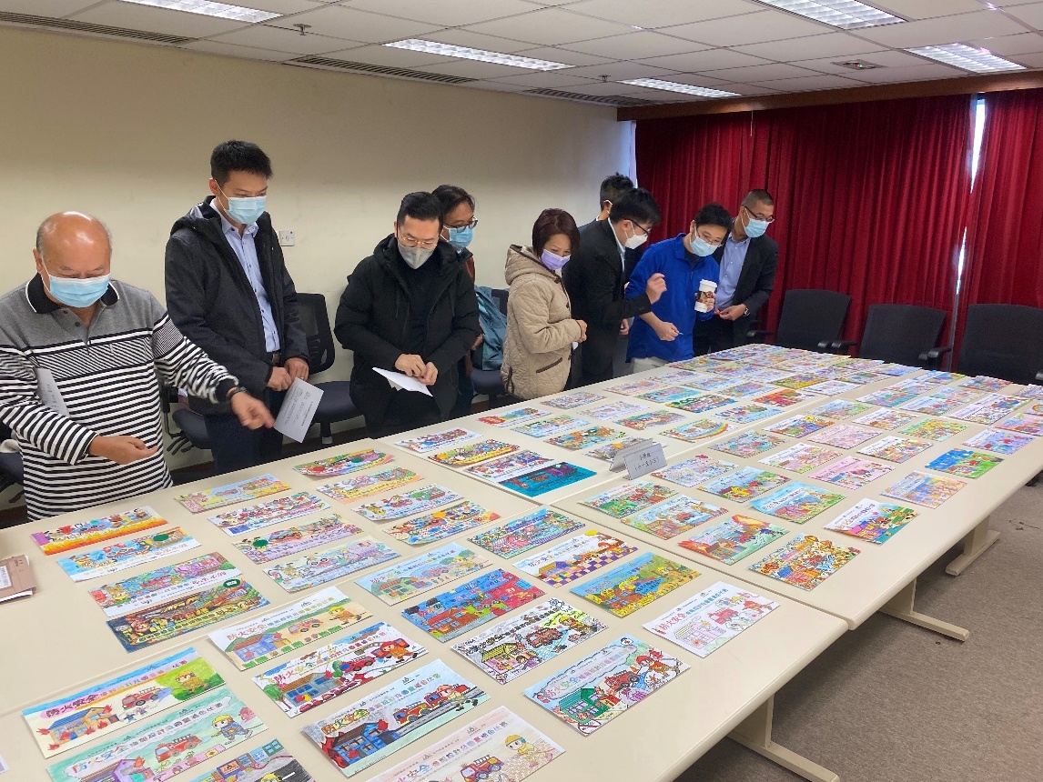 Assessment Panel for Fire Safety Poster Design and Picture Coloring Competition 