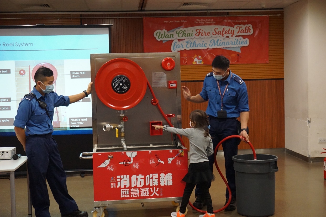 Wan Chai Fire Safety Talk for Ethnic Minorities