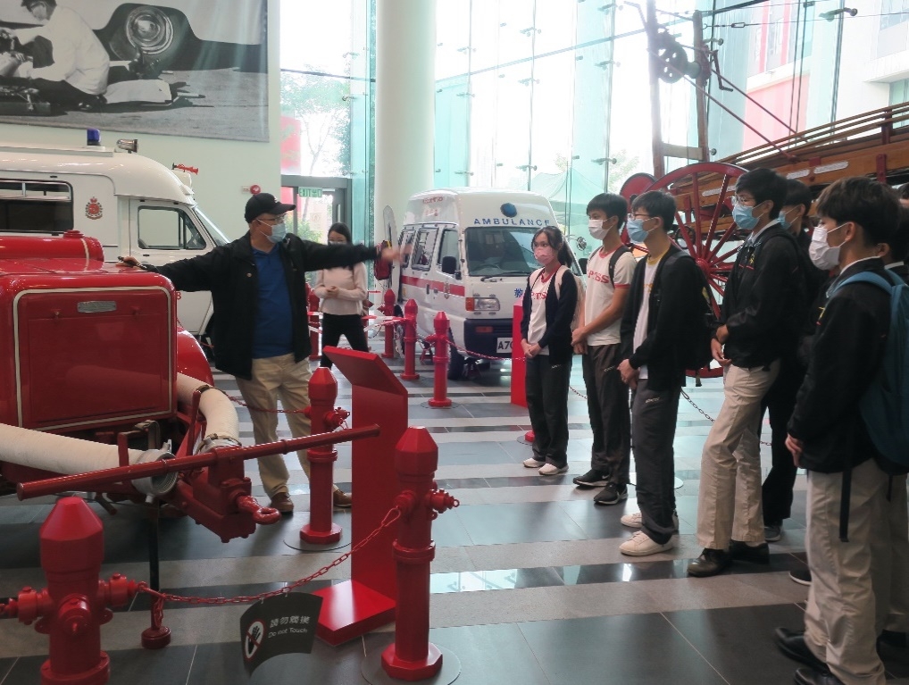 Visit to the Fire and Ambulance Services Education Centre cum Museum