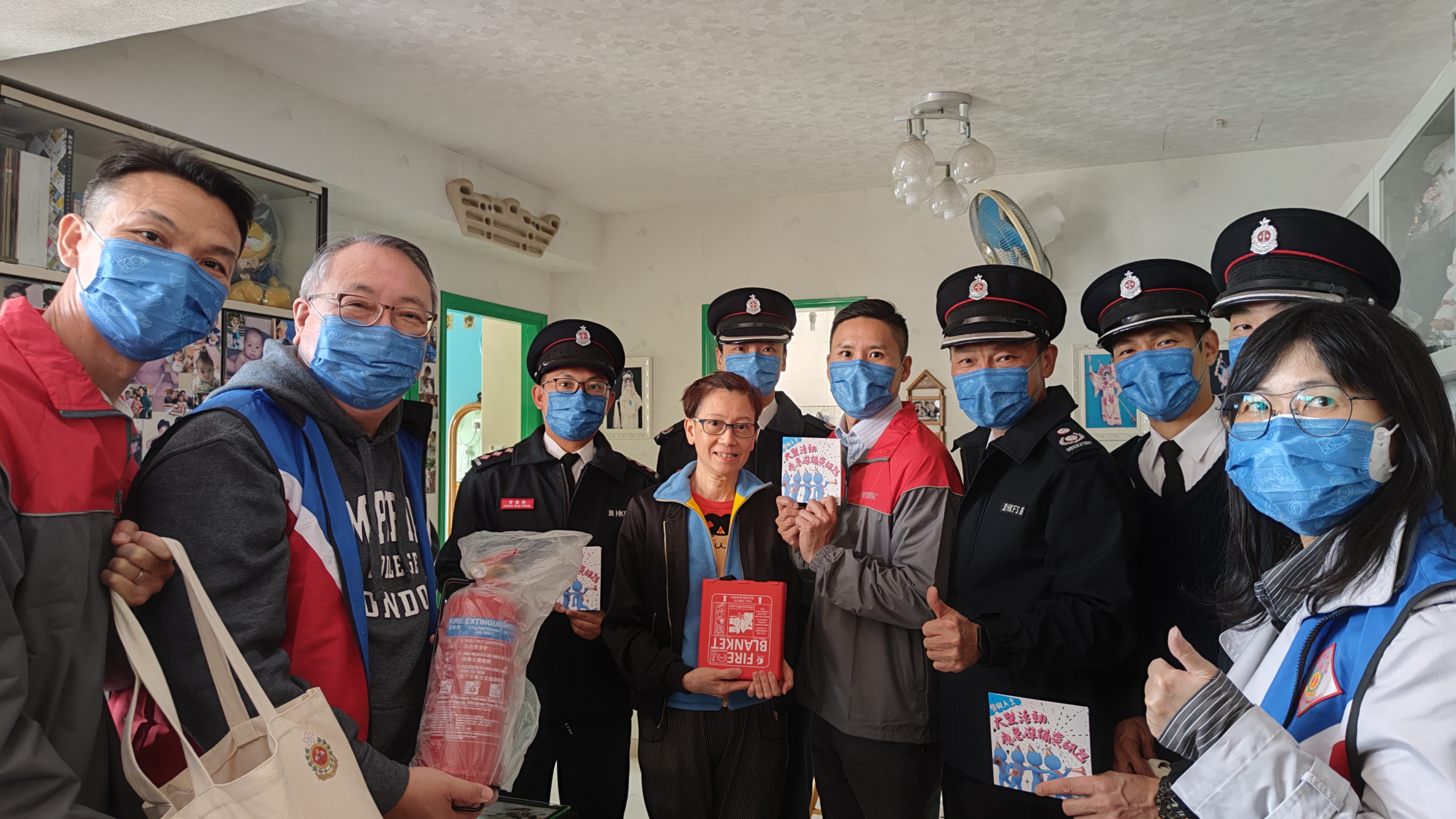 Publicity Activity for Fire Prevention and Safety at Home