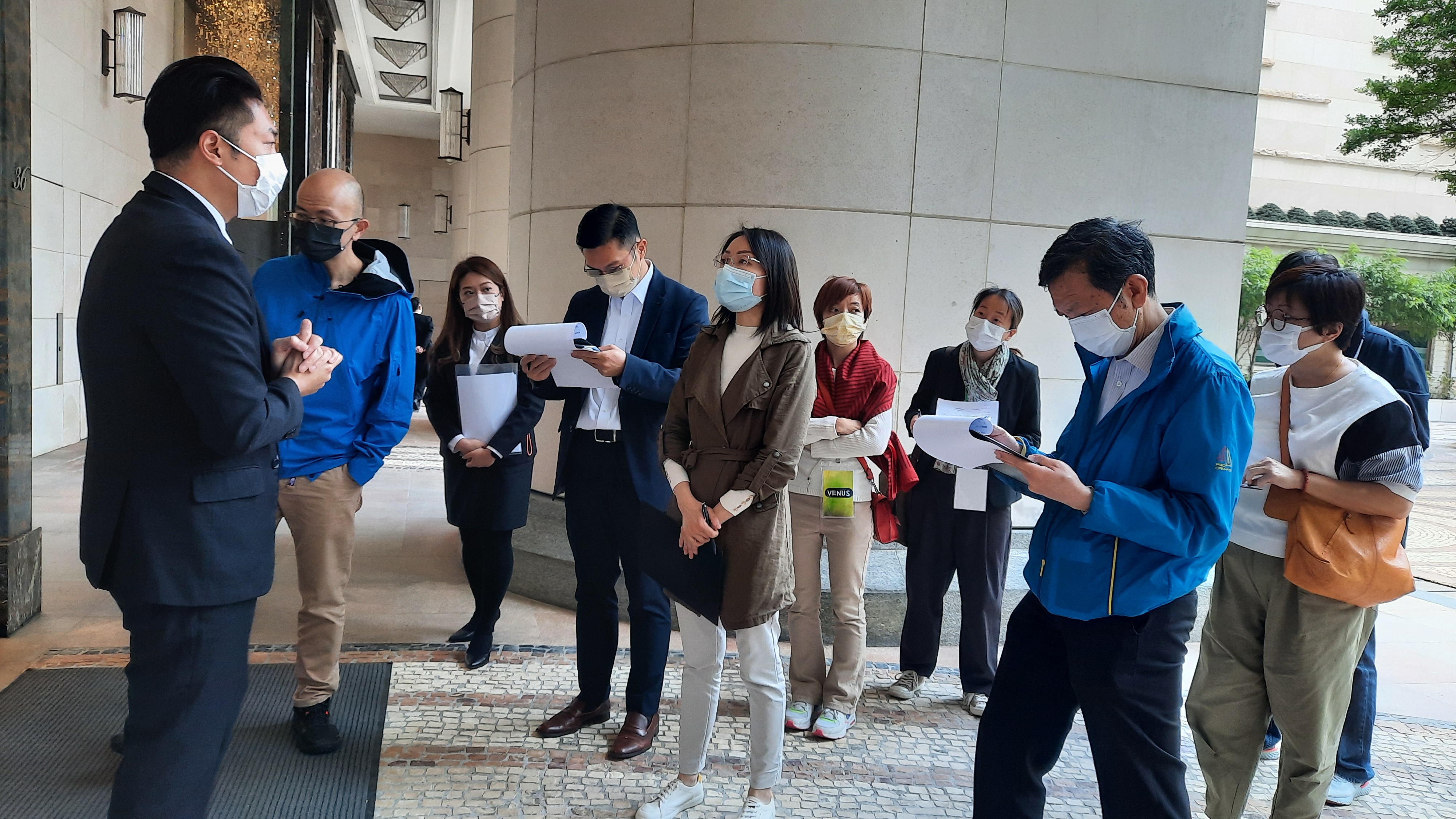“2022-2023 Kowloon City District Quality Building Management Competition cum Best Environmental Hygiene Building Election” On Site Assessment Session